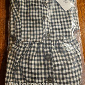 Reformation Tori midi dress size 8 April Check